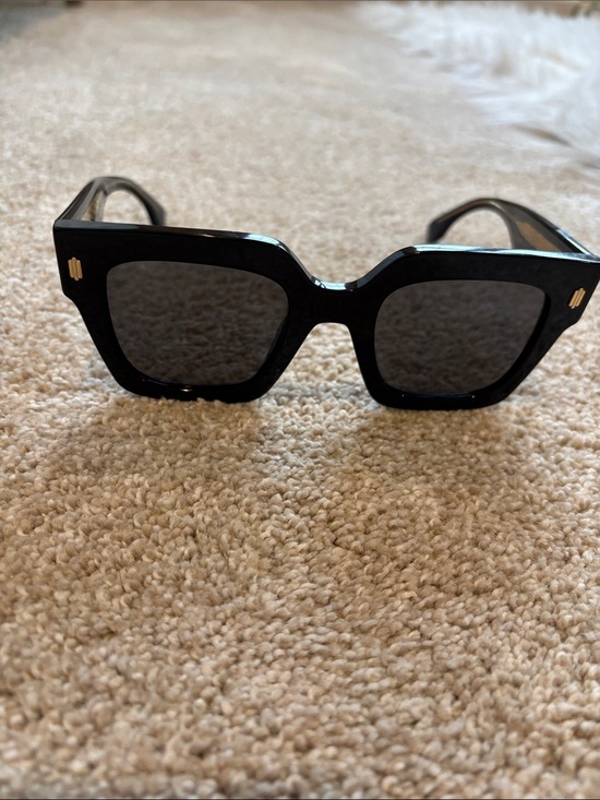 Fendi Black Sunglasses with Dark Lenses main image 4